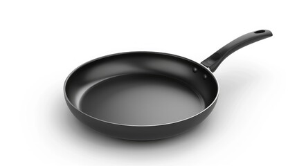 Chef s classic non stick frying pan in a dark gray shade set against a white background