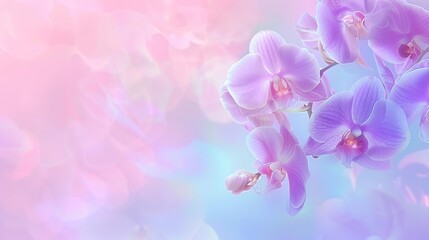Obraz premium A colorful bouquet of flowers with a blue background