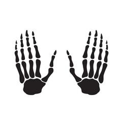  Skeleton Hands Svg, Middle Finger Skeleton SVG, Skeleton Boob Hands SVG


