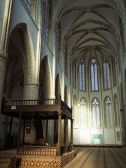 Fototapeta premium Lala Mustafa Pasha Mosque interior, Famagusta