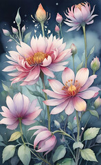Obraz premium Flower background 