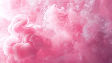 A pink and white smokey background with pink smoke