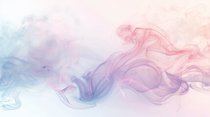 Fototapeta premium A colorful background with a white smokey line