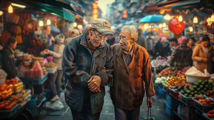 Elderly Love: Navigating Life's Vibrant Journey Together