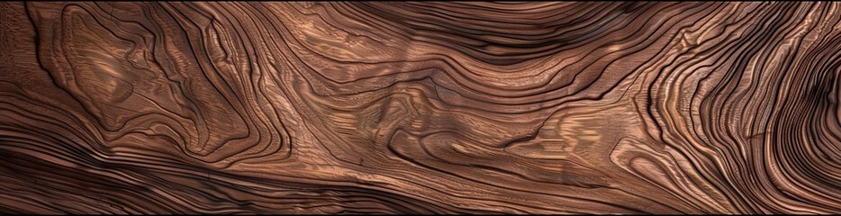 Fototapeta premium Elegant and detailed high-resolution image capturing the natural beauty of a wooden surface with wave-like patterns, perfect for backgrounds, wallpapers, or creative design elements