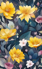 Obraz premium Flower background 