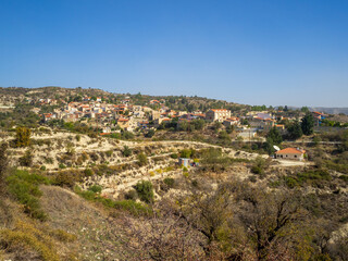 Obraz premium General view of Vouni, Cyprus