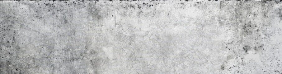 High-resolution panoramic image of a grunge white concrete wall texture, perfect for backgrounds, graphic design, or modern industrial-style composite imagery