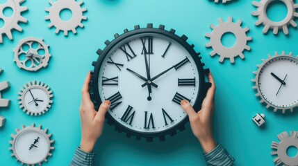 Time management techniques and productivity tools empowering individuals to optimize workflow, minimize distractions, and focus on high-value activities
