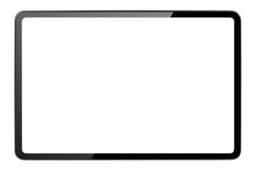Tablet computer cut out