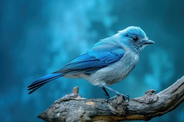 Intricate Bird jay nest. Wild baby fauna. Generate Ai