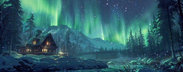 northern lights.