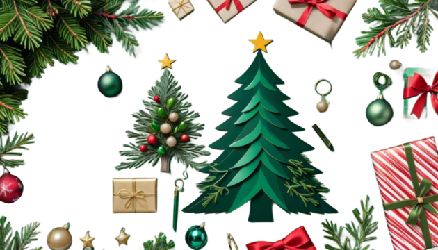 card christmas tree illustration green background design greeting holiday decoration celebration merry season ornament minimal minimalist abstract vintage retro fir symbol art festive invitation