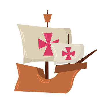 recommend clip art: Columbus ship icon clipart avatar logotype isolated vector illustration