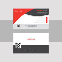 Futuristic business card creative and clean business card template professional vector illustration print luxury business card corporate identity design .