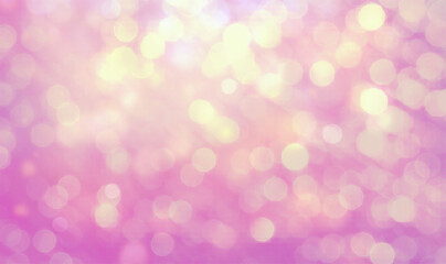 Pink bokeh background banner for Party, greetings, poster, ad, events, and various design works