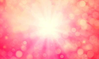 Pink bokeh background banner for Party, greetings, poster, ad, events, and various design works