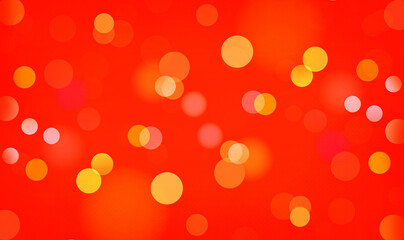 Red bokeh background banner for Party, greetings, poster, ad, events, and various design works