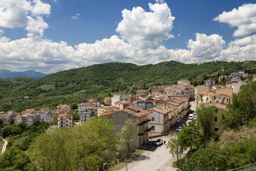 Calitri is a suggestive town and comune in Irpinia in the province of Avellino. Old town view