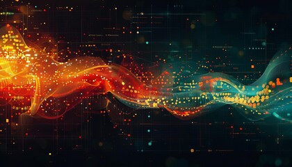 A visual representation of the entropy coding process used in data compression, with probability distributions and encoded symbols
