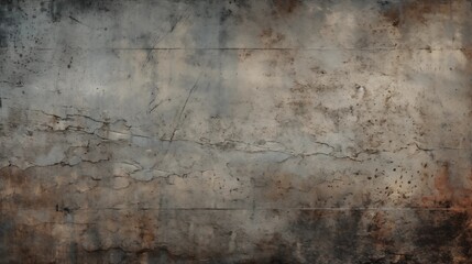 Aged and Weathered Grunge Background Texture with Cracks and Patina