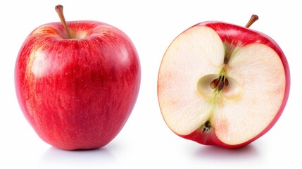 Abundance and Beauty: Lush Apples Fruits