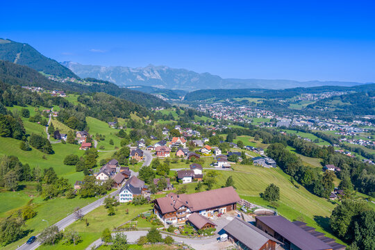 Ortsteil Gampel&uuml;n im Walgau, Land Vorarlberg, &Ouml;stereich