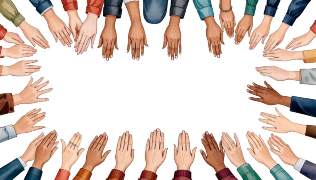 apostles background lord decorative watercolor banners sites praying illustration people drawn christian border hand publications cards design thanksgiving holy group concept photogenic happy woman