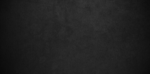 Black stone wall texture grunge rock surface. dark gray concrete background backdrop. wide panoramic banner. old wall stone for dark black distressed grunge background wallpaper rough concrete wall.