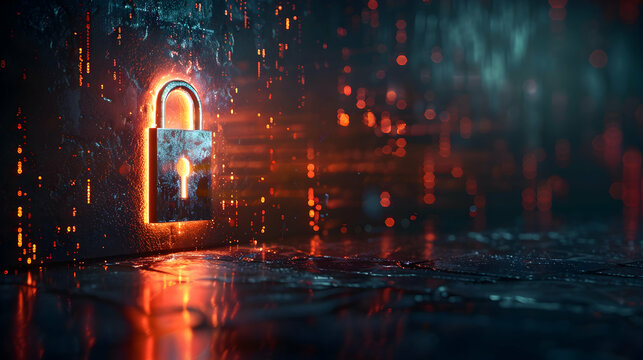 Photo realistic depiction of VPN usage for secure browsing concept, highlighting data privacy protection online