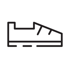 Bike Cyclist Shoes Line Icon