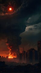 Obraz premium moon at night aesthetic mobile wallpaper