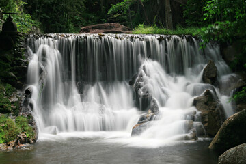 Beauty of nature in Huai Yang Waterfall National Park at Prachuap Khiri Khan Province, Thailand