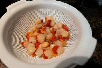 scallop meat without shell