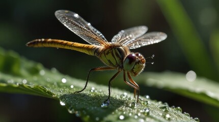 close up of dragonfly