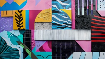 Intricate mural evolves with added layers of detail, Ai Generated - obrazy, fototapety, plakaty