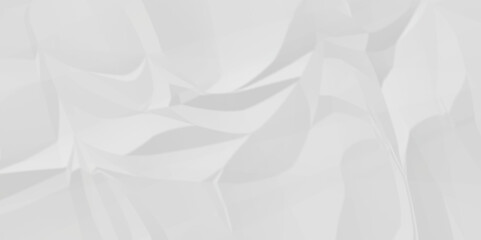 White wrinkly backdrop paper background. panorama grunge wrinkly paper texture background, crumpled pattern texture. paper crumpled texture. white fabric crushed textured crumpled.