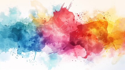 Obraz premium abstract watercolor splash background