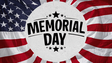Memorial Day. USA memorial day celebration. American national holiday. AI generated