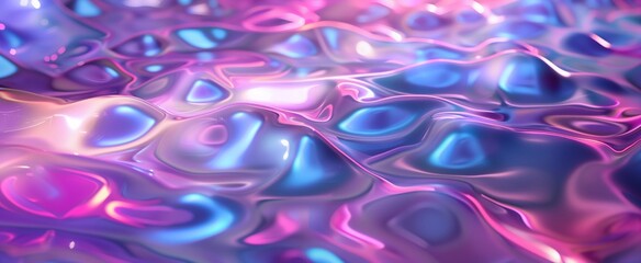 simple holographic abstract 3D textures. generative AI