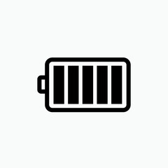 Battery Icon. Power, Energy Symbol. Applied for Design, Presentation, Website or Apps Elements.