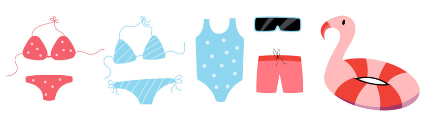 bikini pool icon beach symbol