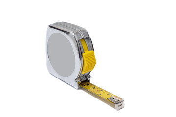 Psd of a flexometer or tape measure without background