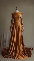 Gorgeous Golden Dress for a Special Occasion