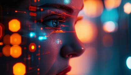 Innovative AI and Automation Imagery Boosting Business Efficiency with Artificial Intelligence, Machine Learning, and Smart Technology