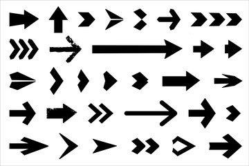 Abstract arrow vector design collection