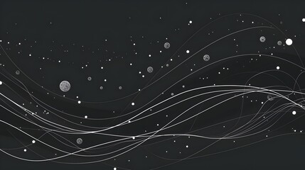 Obraz premium Abstract technology background with connecting dots and lines. Low poly shape.