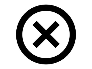 Obraz premium Cross icon 