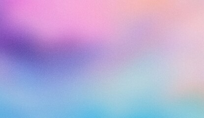 Obraz premium Pink purple blue grainy gradient background noise texture effect abstract poster backdrop design