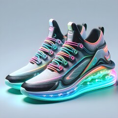  The sneakers of the future.
 - obrazy, fototapety, plakaty